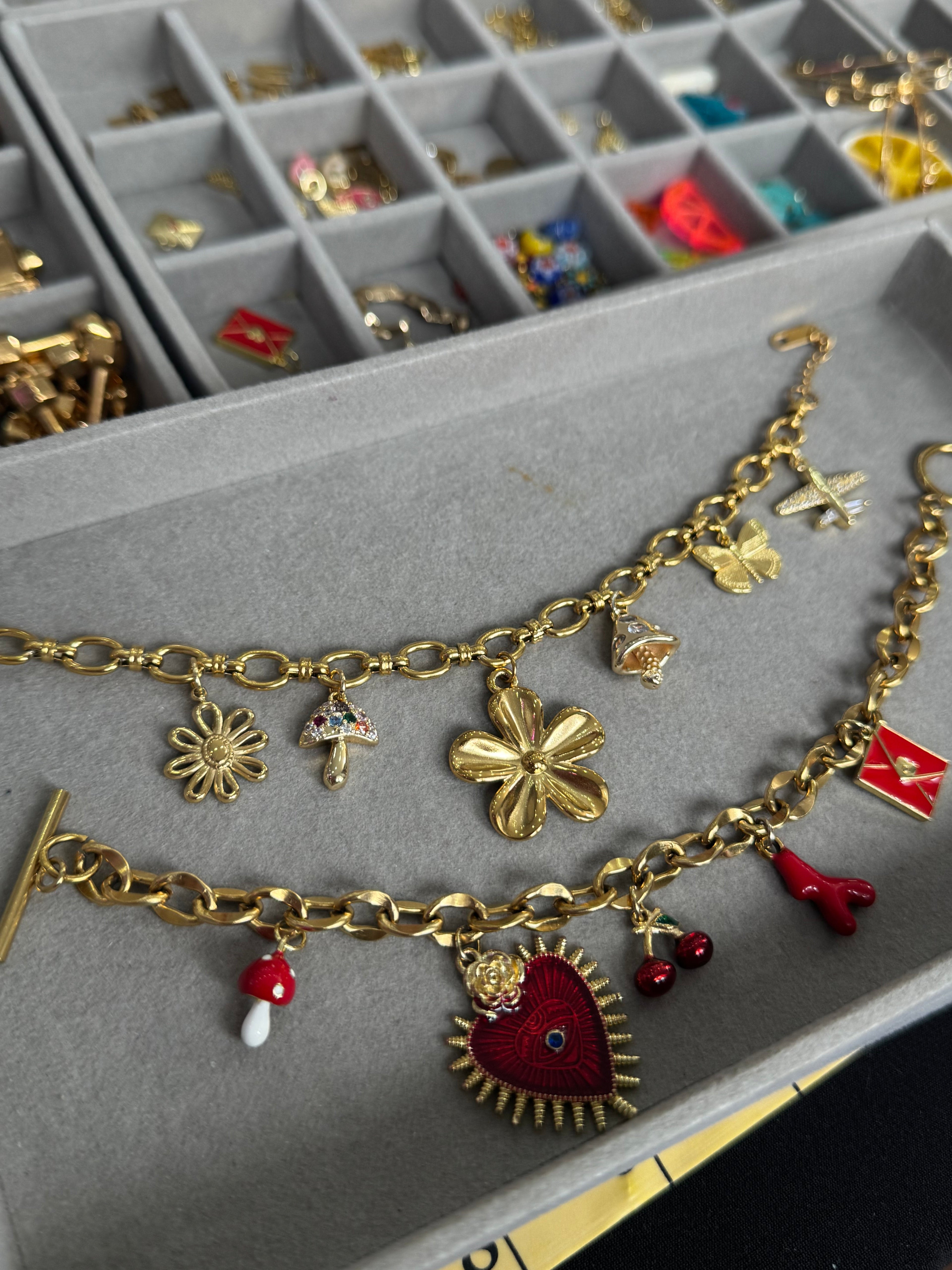 Charms Necklace & Bracelets Creations