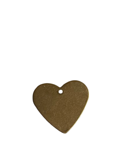Golden Heart Charm