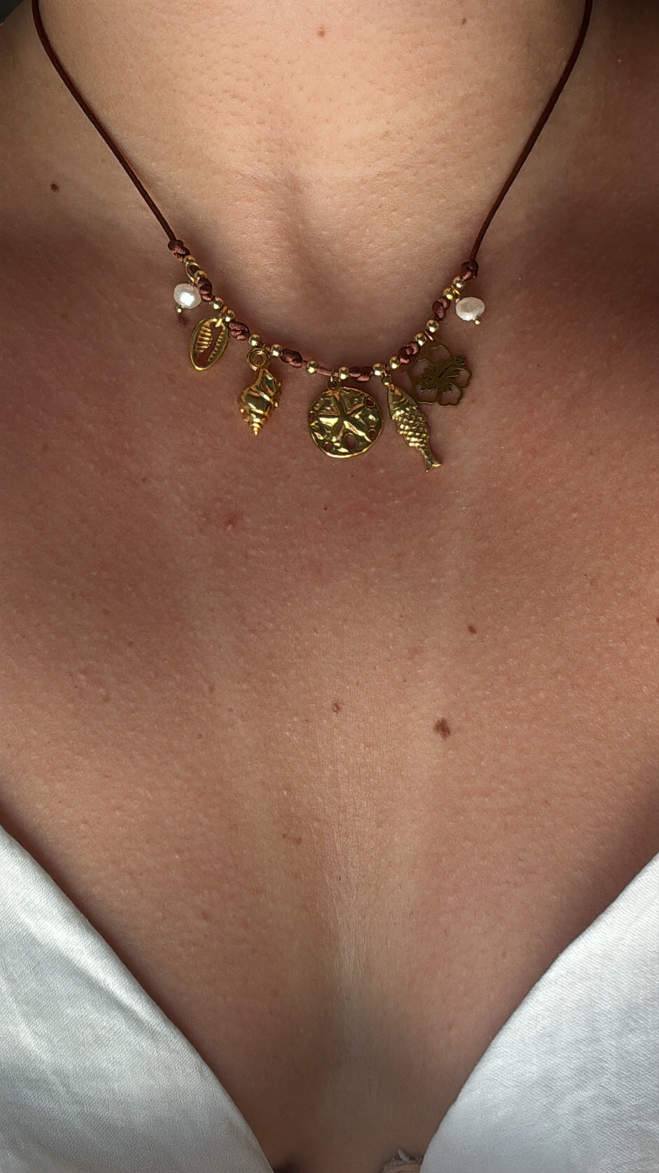 Mirea Sea Cordon Necklace