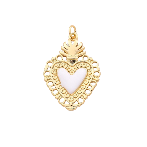 Queen Heart Charms