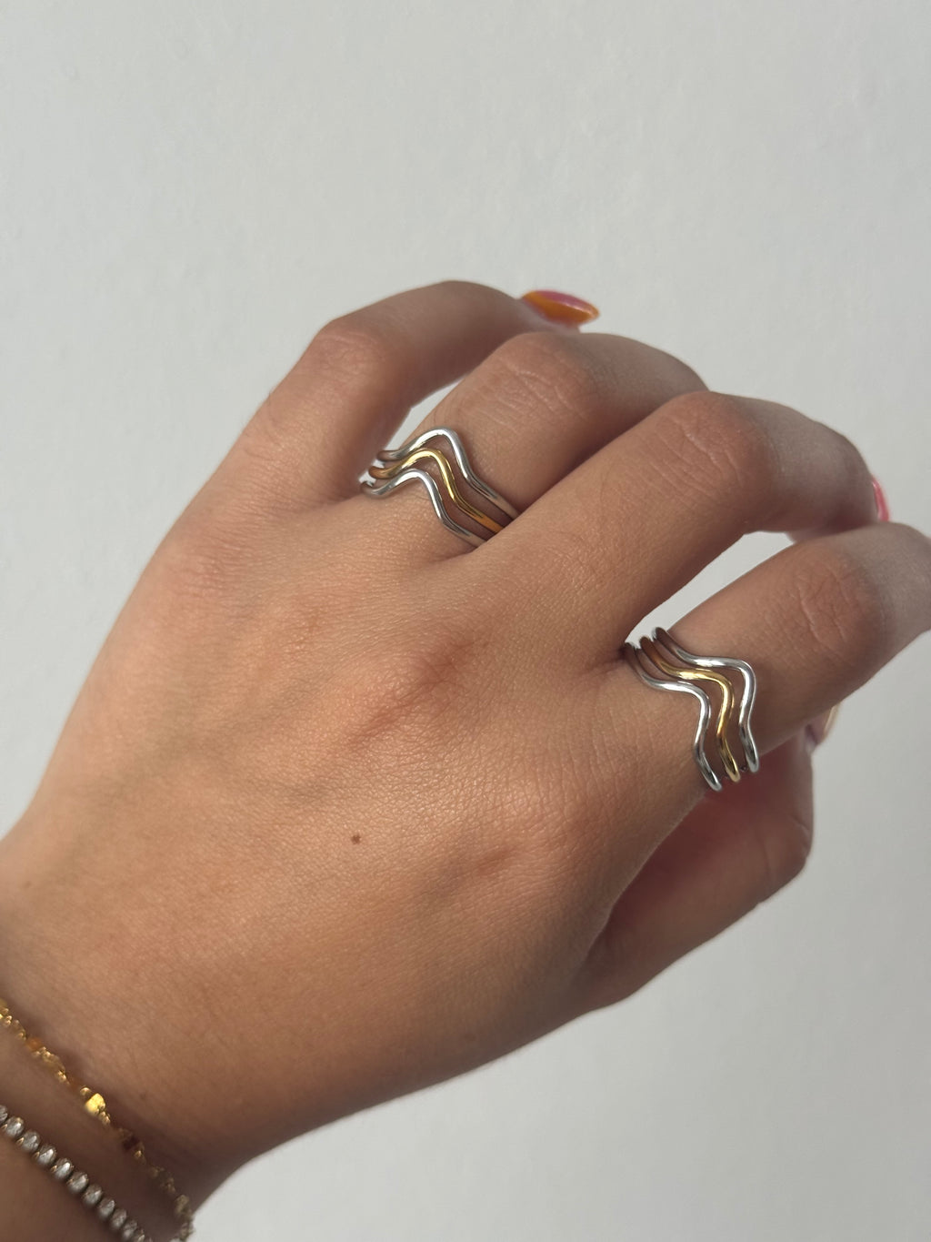 Serena Two Tones Ring