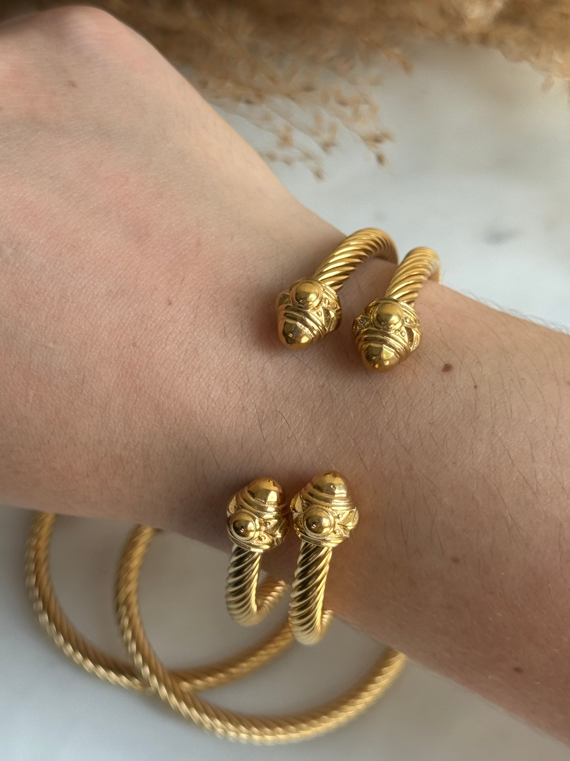 Sarai Golden Bangle