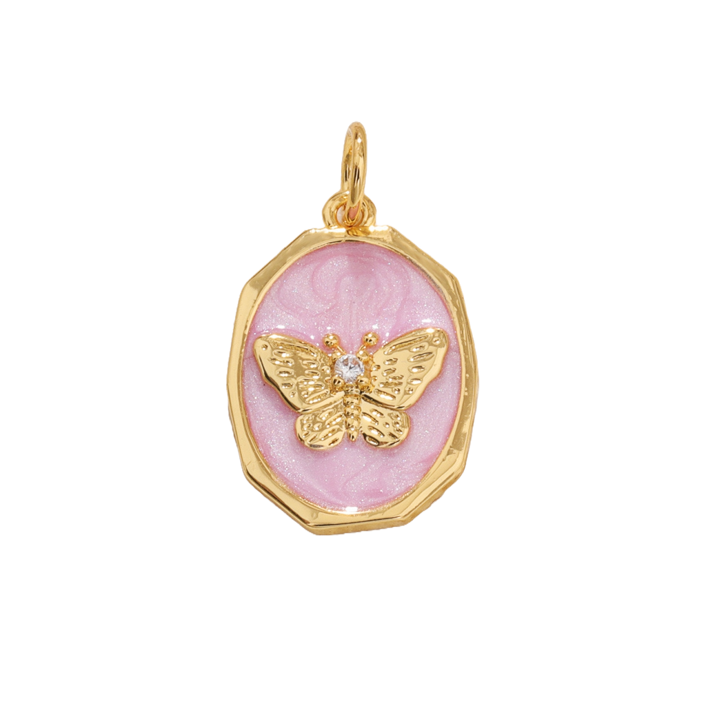 Butterfly Tag Charm