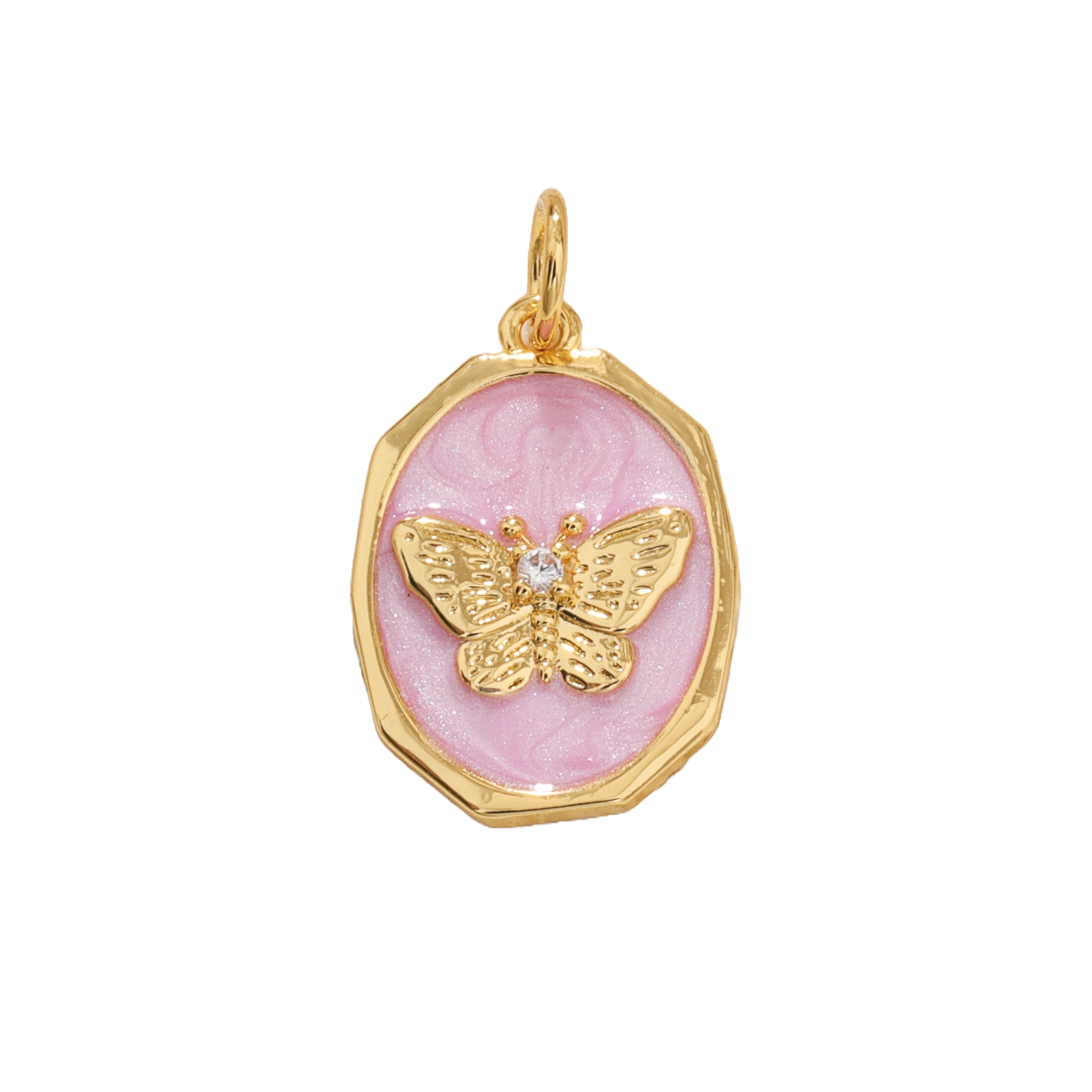 Butterfly Tag Charm
