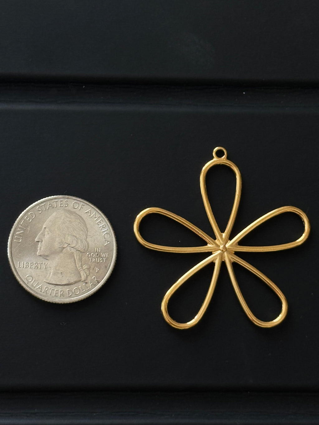 Chunky Flower Charm