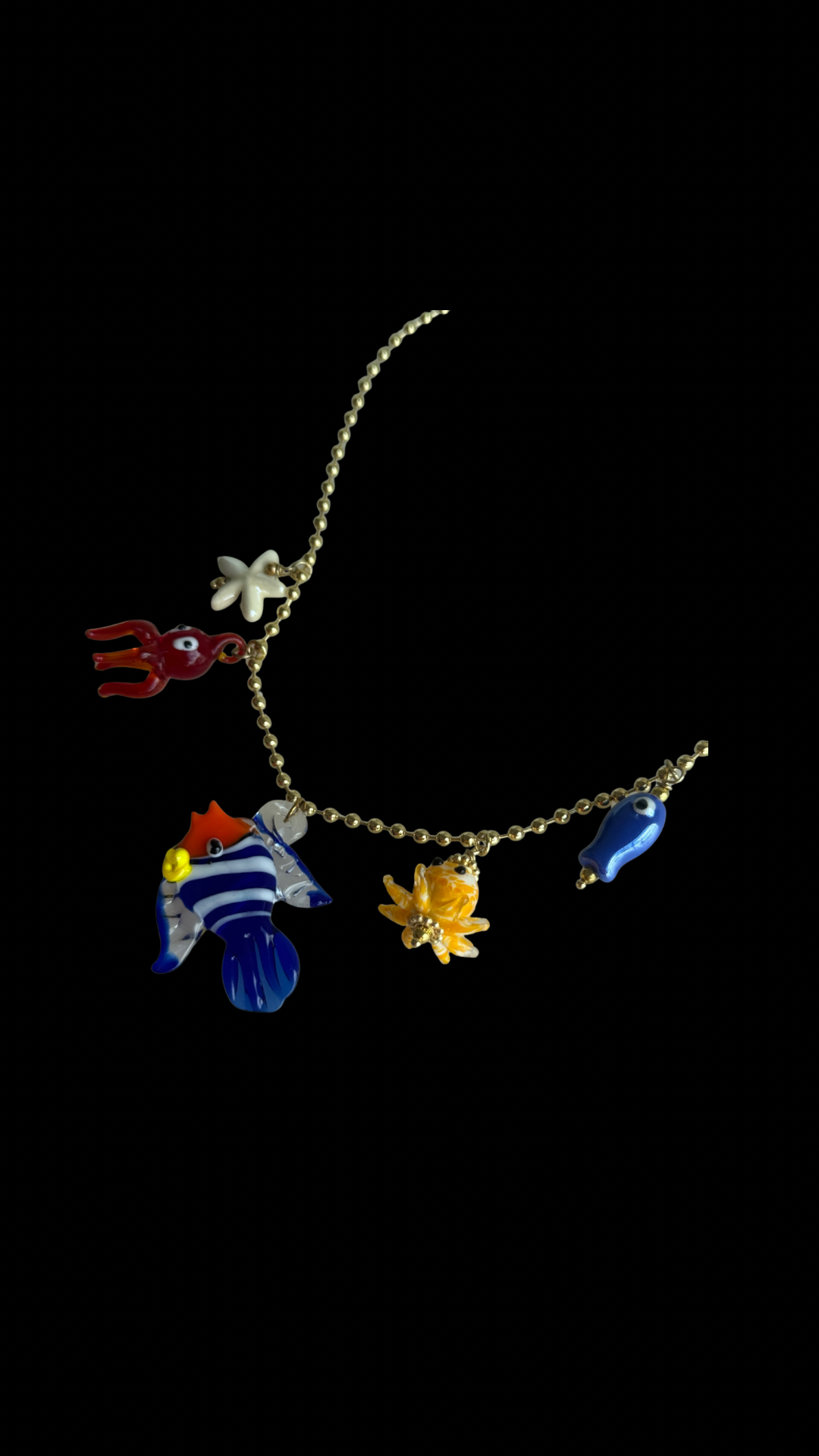 Pacífica Sea Charm Necklace