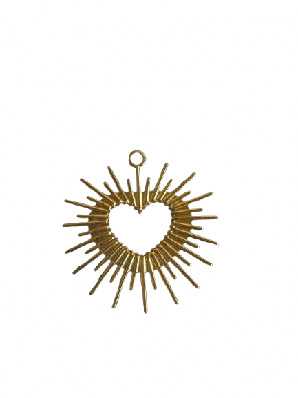 Sparks Heart Charm