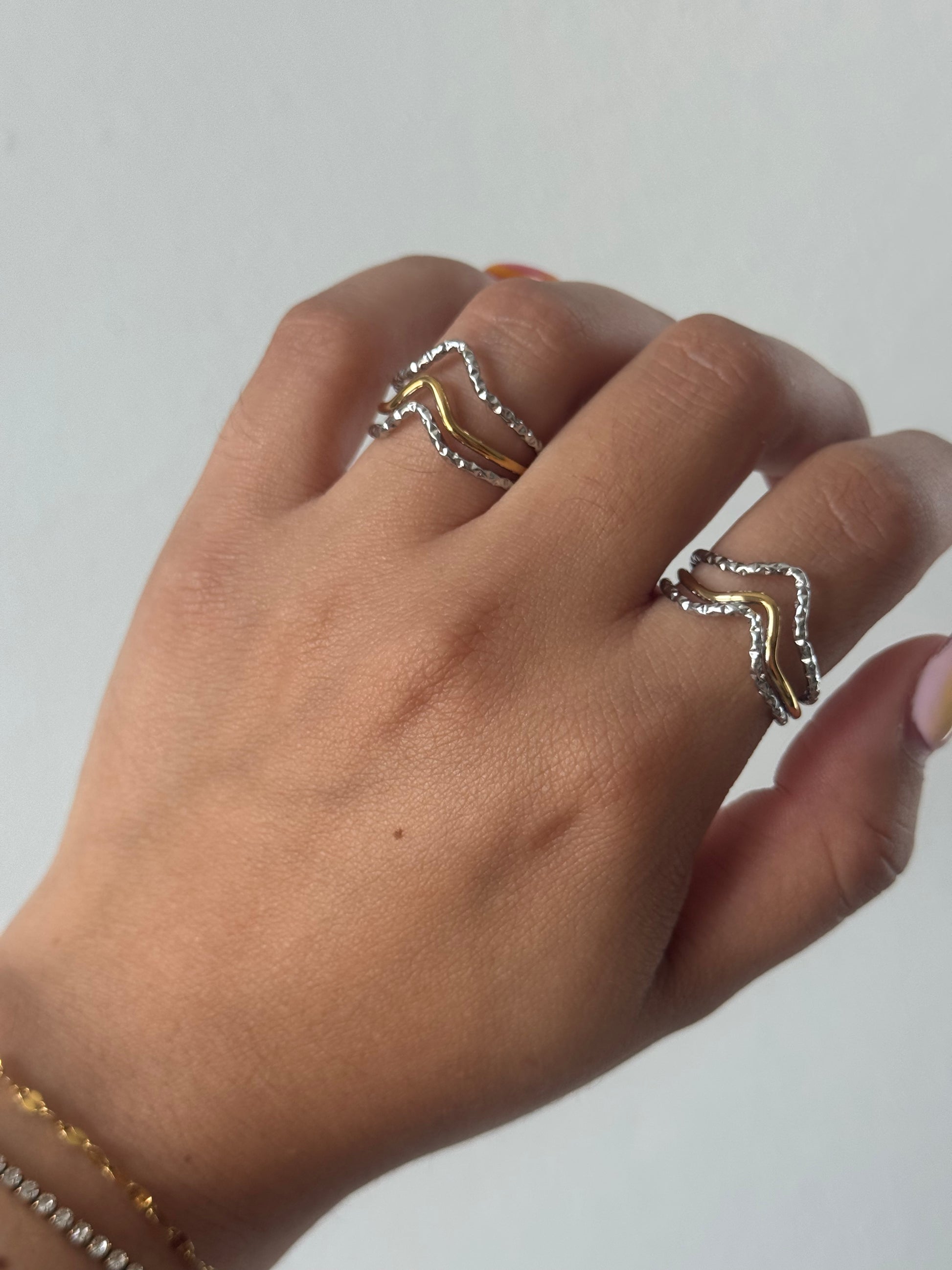 Orlena Two Tones Ring