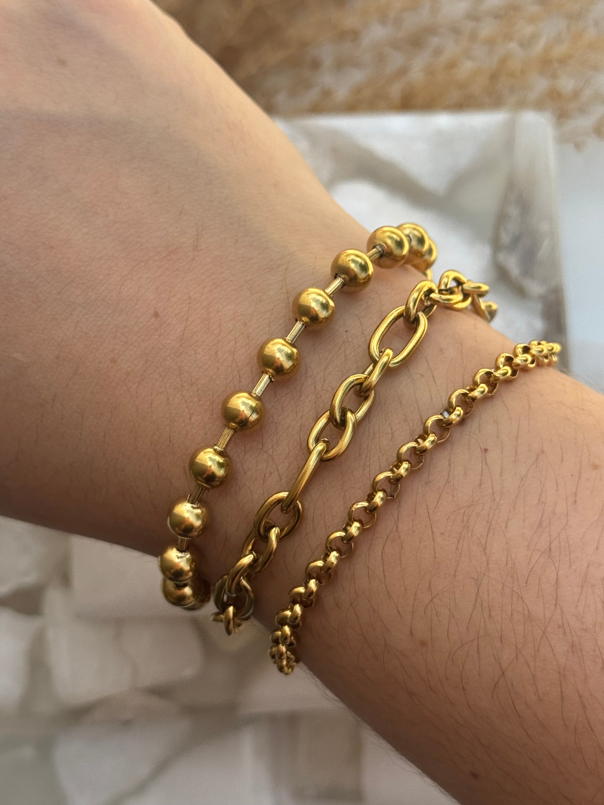 Golden Bubble Bracelet