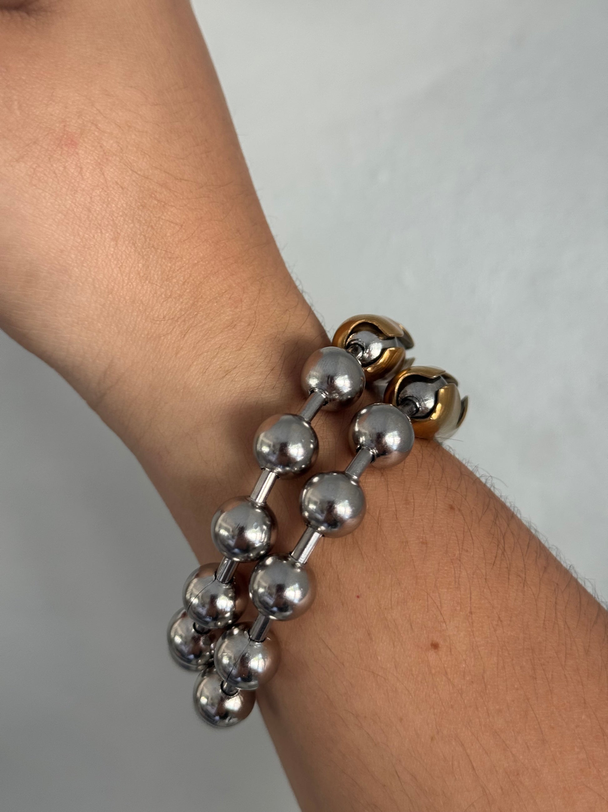 Bubble Two Tones Bracelet