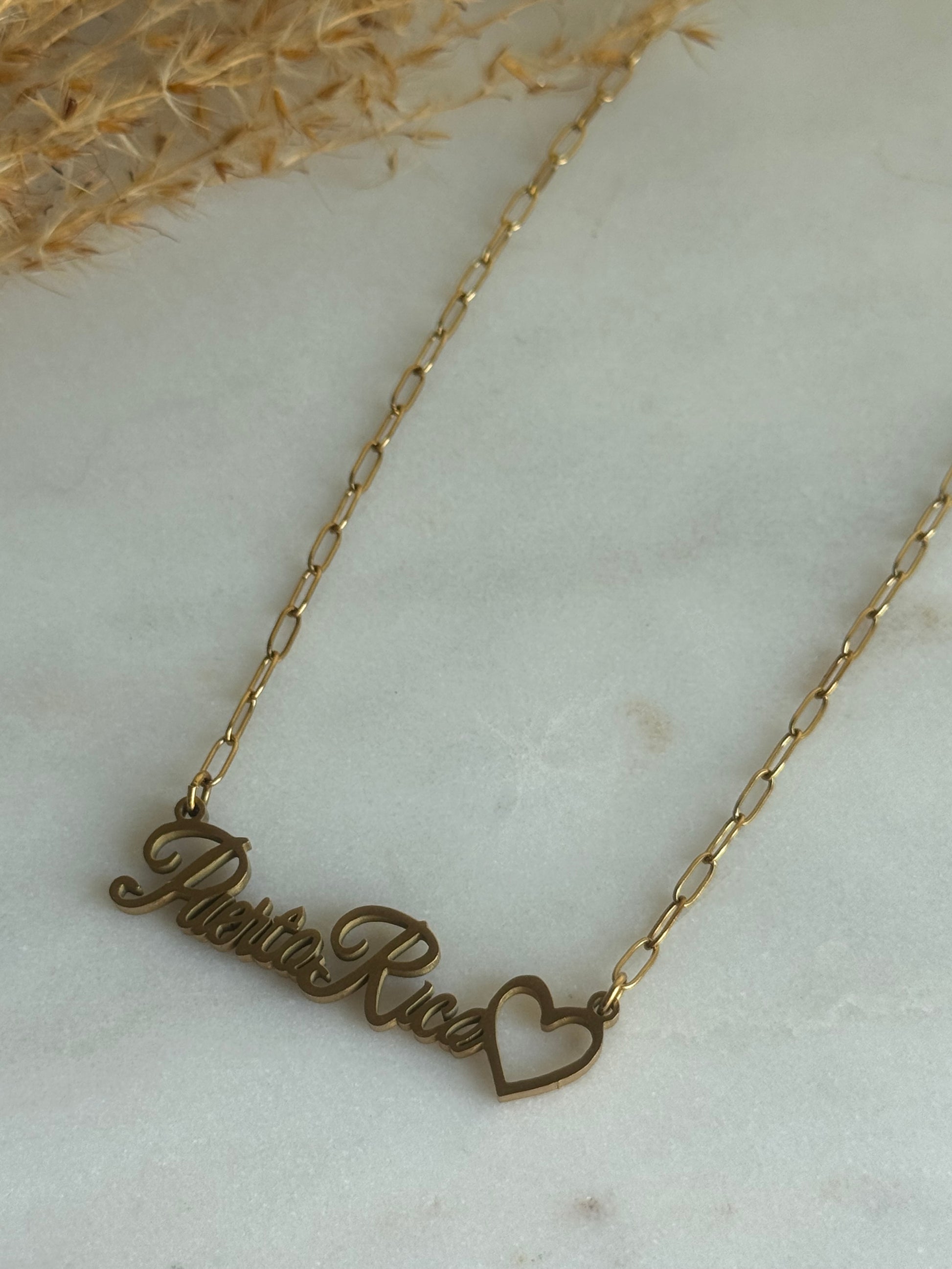 Puerto Rico ❤️ Necklace
