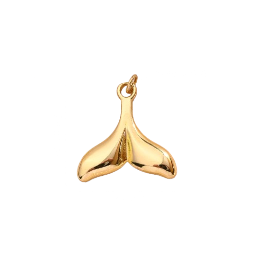 Chunky Whale Tale Charm