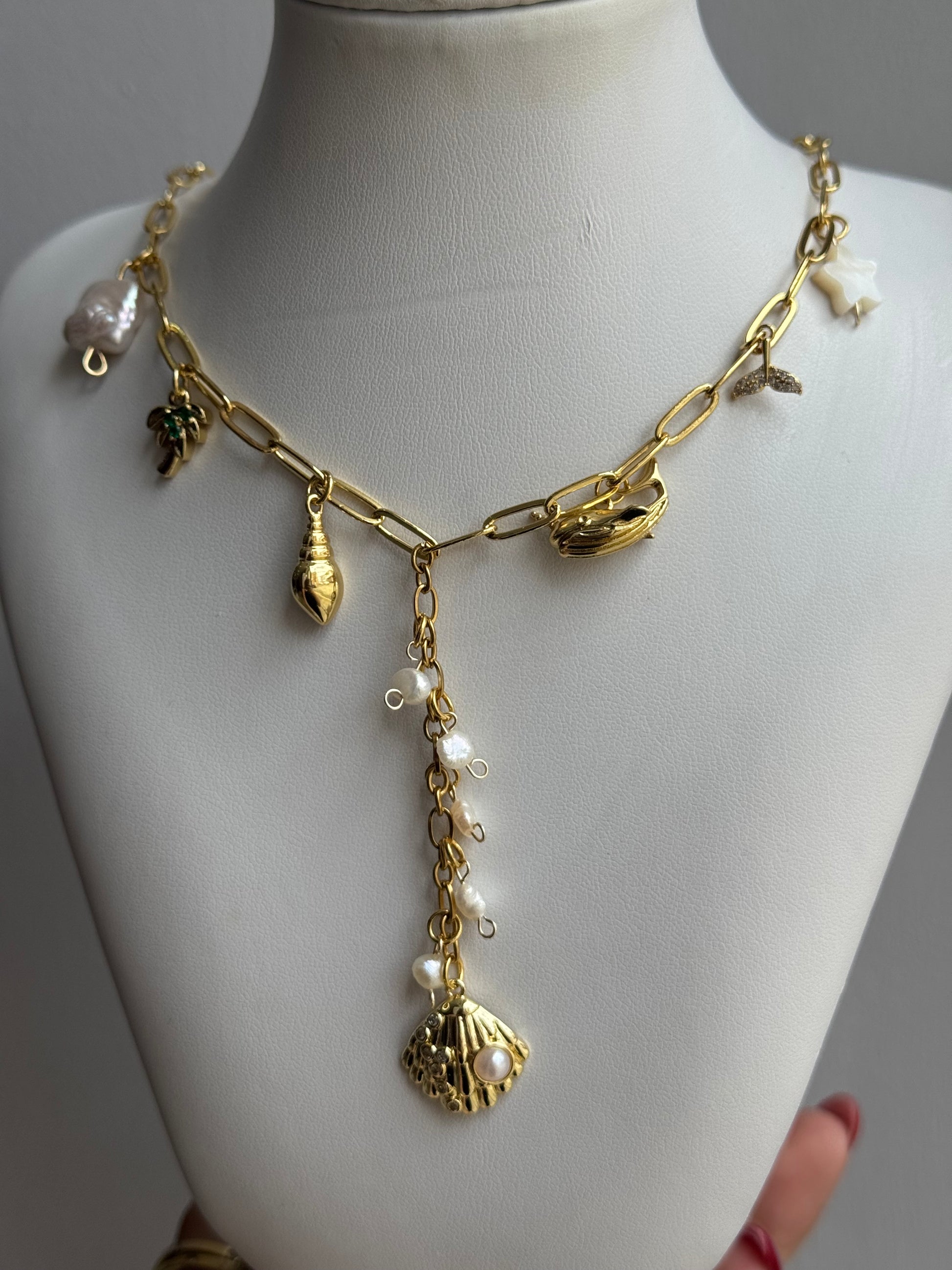 Areina Charm Necklace