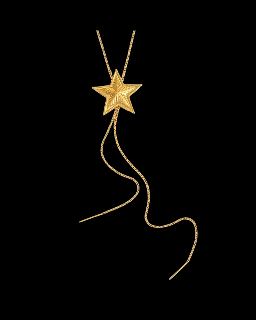 Golden Star Adjustable Necklace