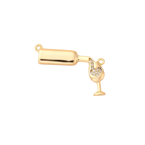 Wine o’ Clock Charm