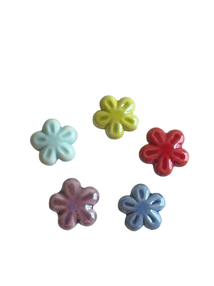 Florecitas Cerámica Charm