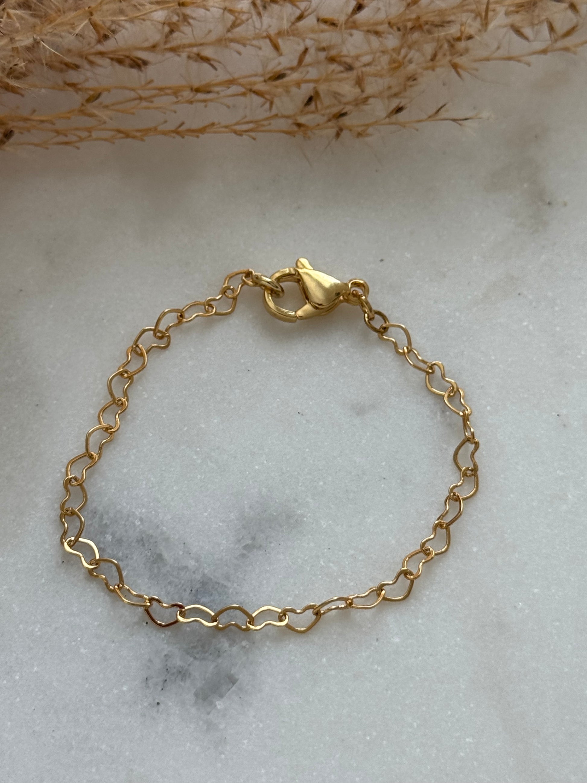 Little Girl Darling Heart Bracelet