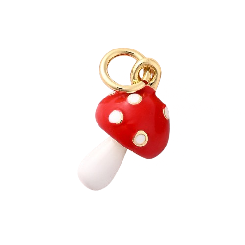 Cute Mushroom Charm