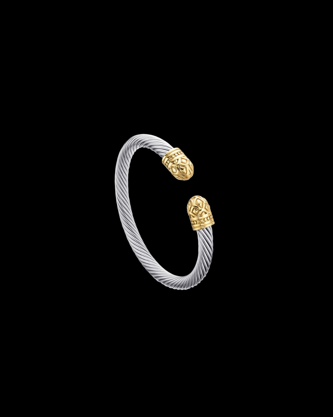 Irene Two Tone Bangle