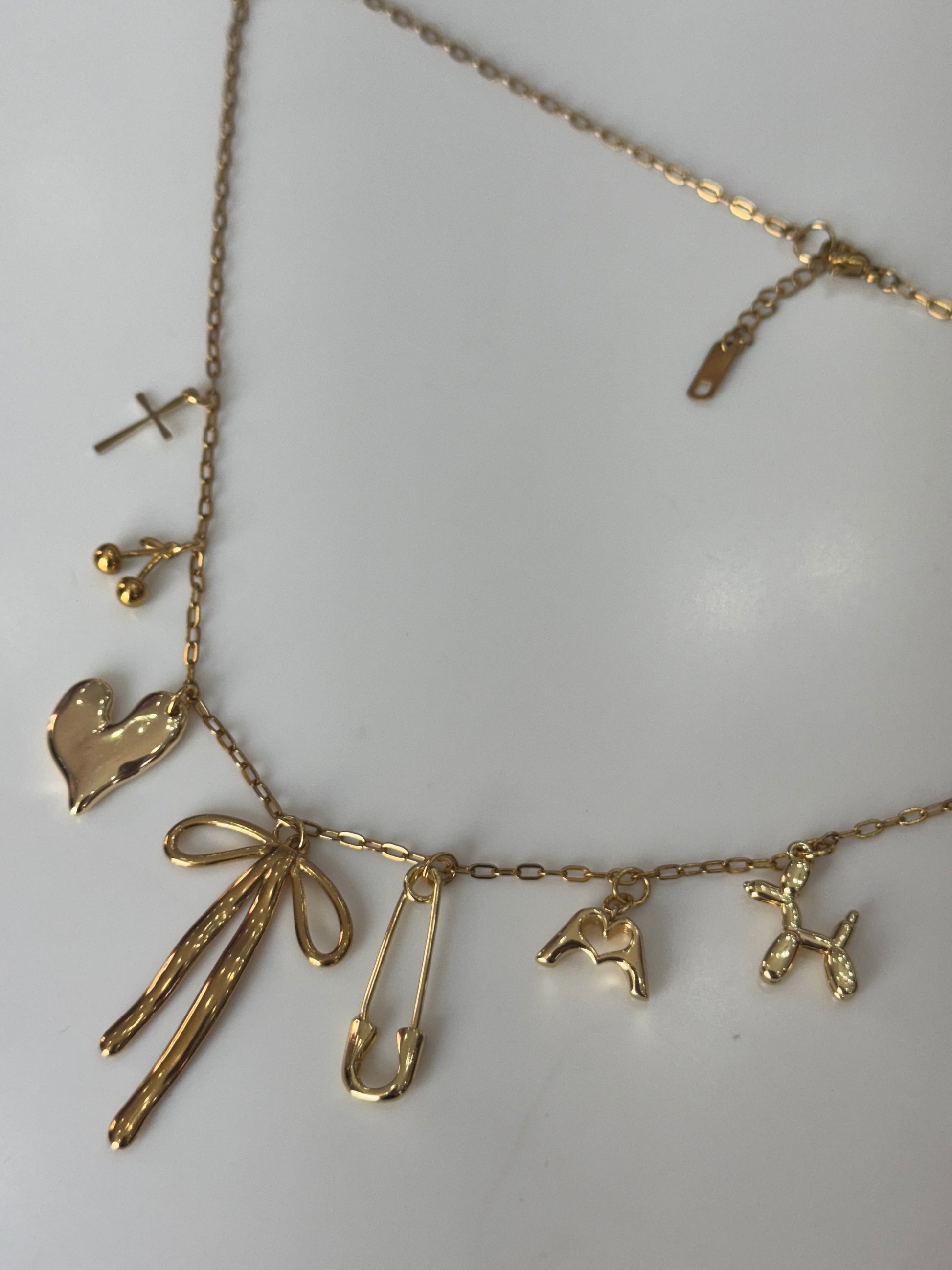 Amika Unique Charm Necklace