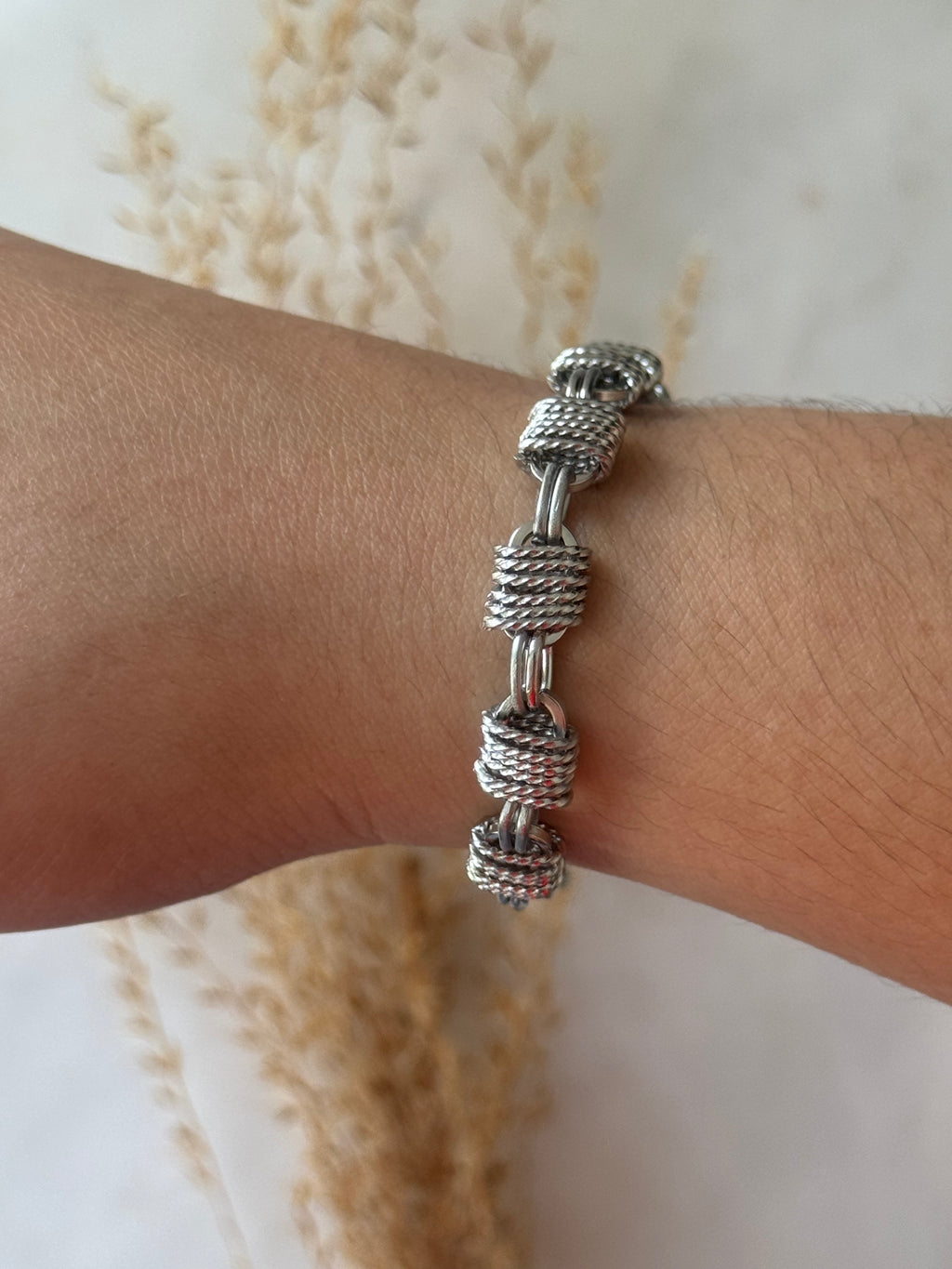 Harper Silver Unisex Bracelet