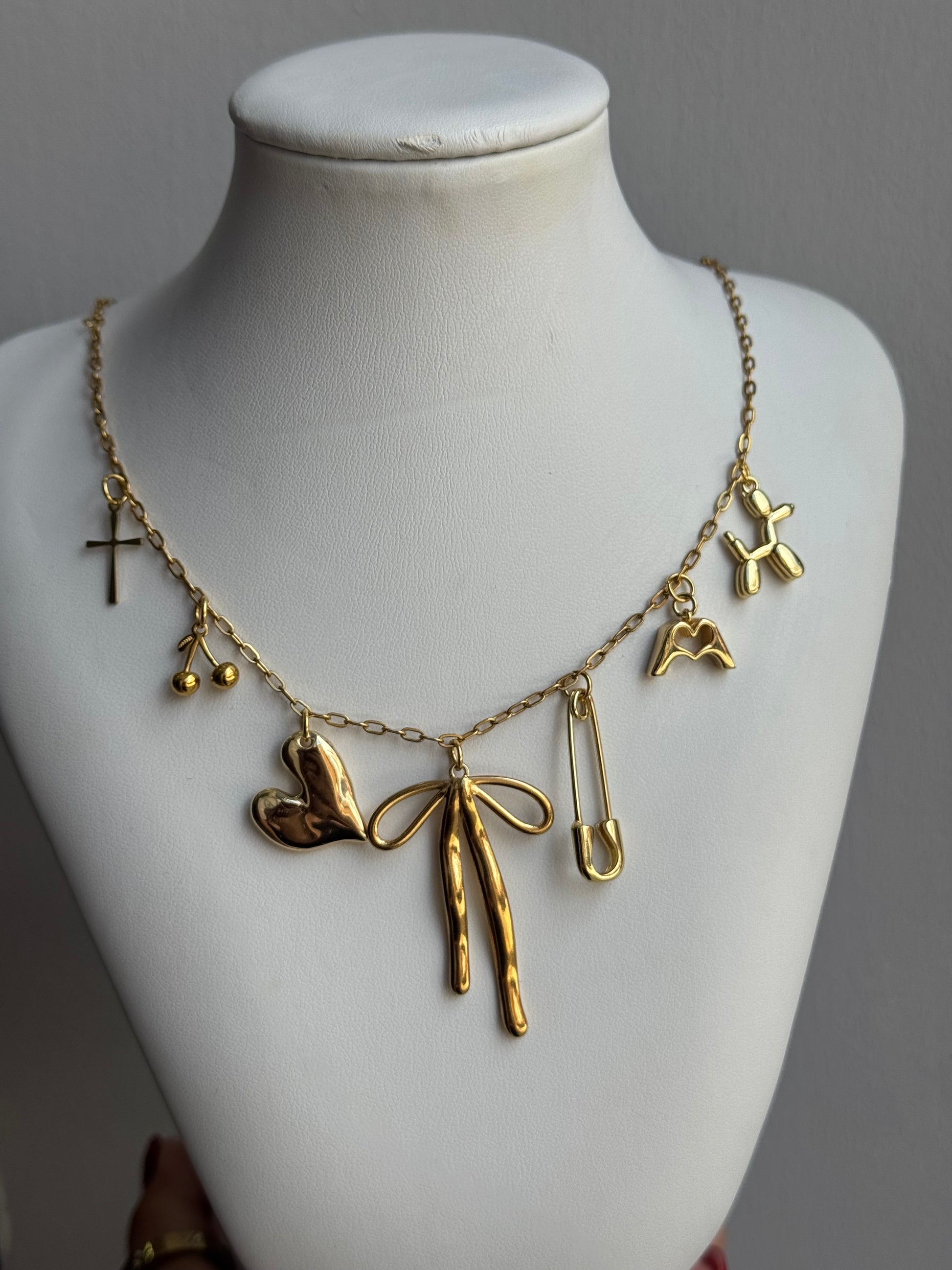 Amika Unique Charm Necklace