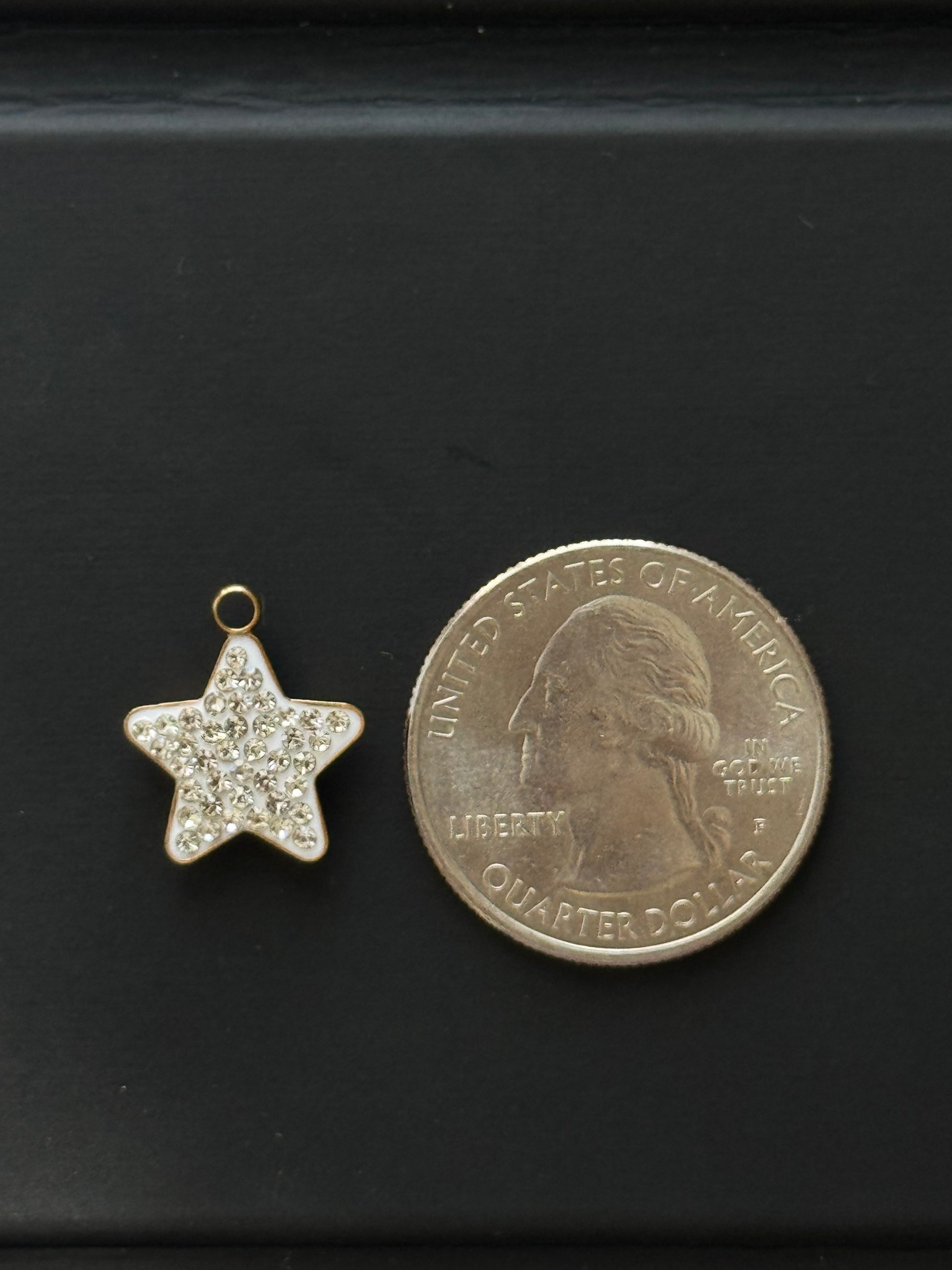 BLACK STAR CHARM