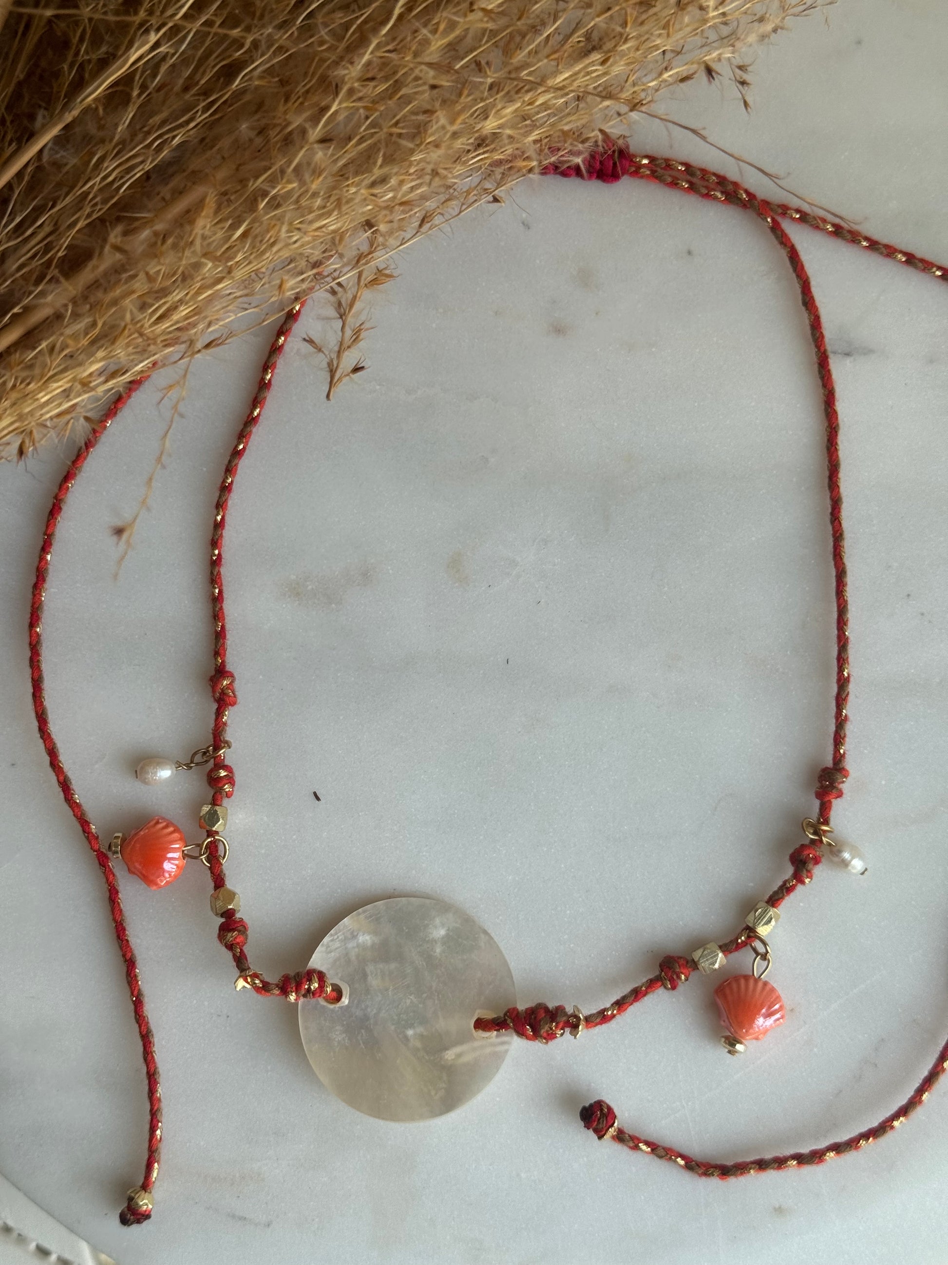 Mola Cord Necklace