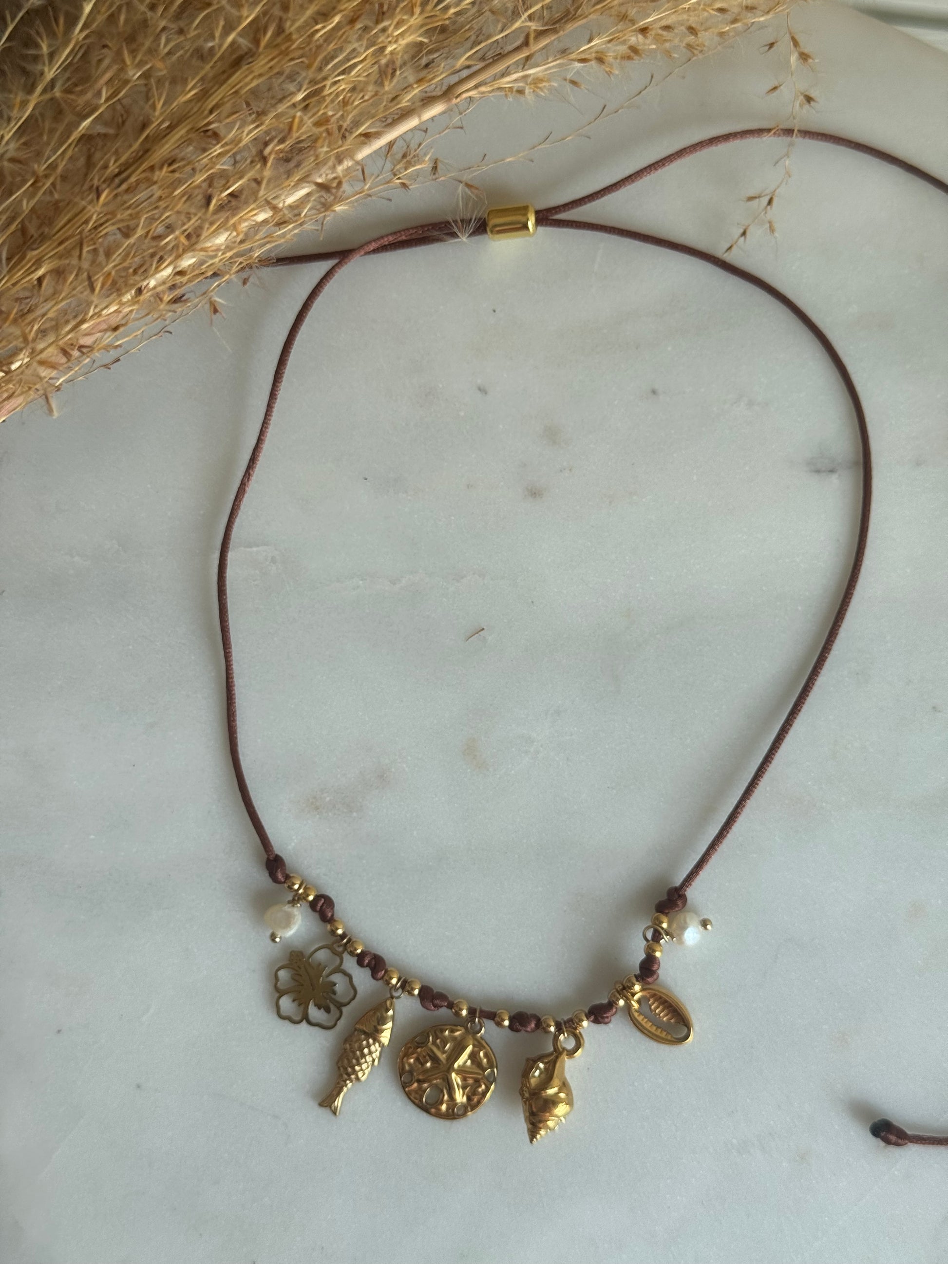Mirea Sea Cordon Necklace