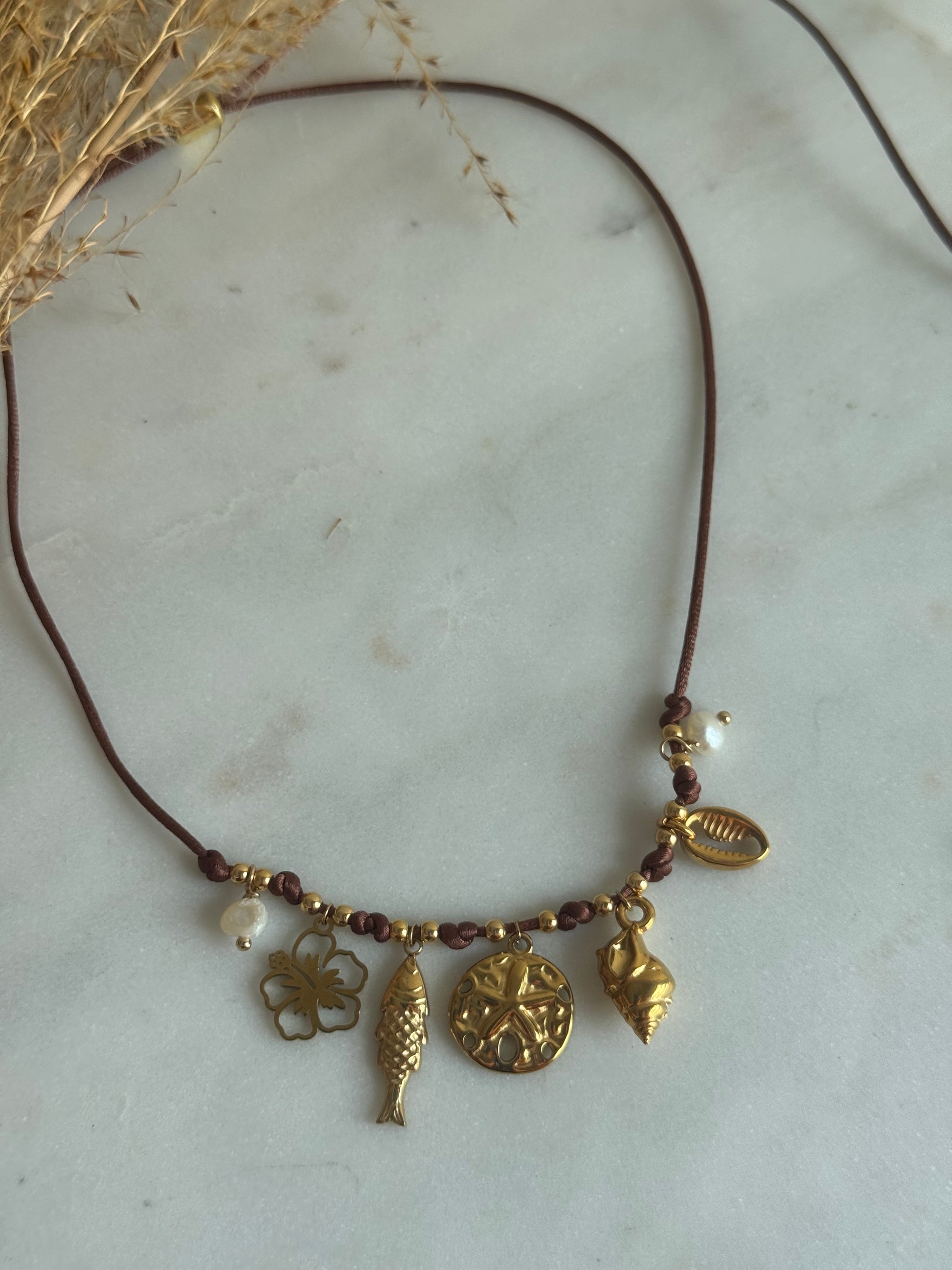 Mirea Sea Cordon Necklace