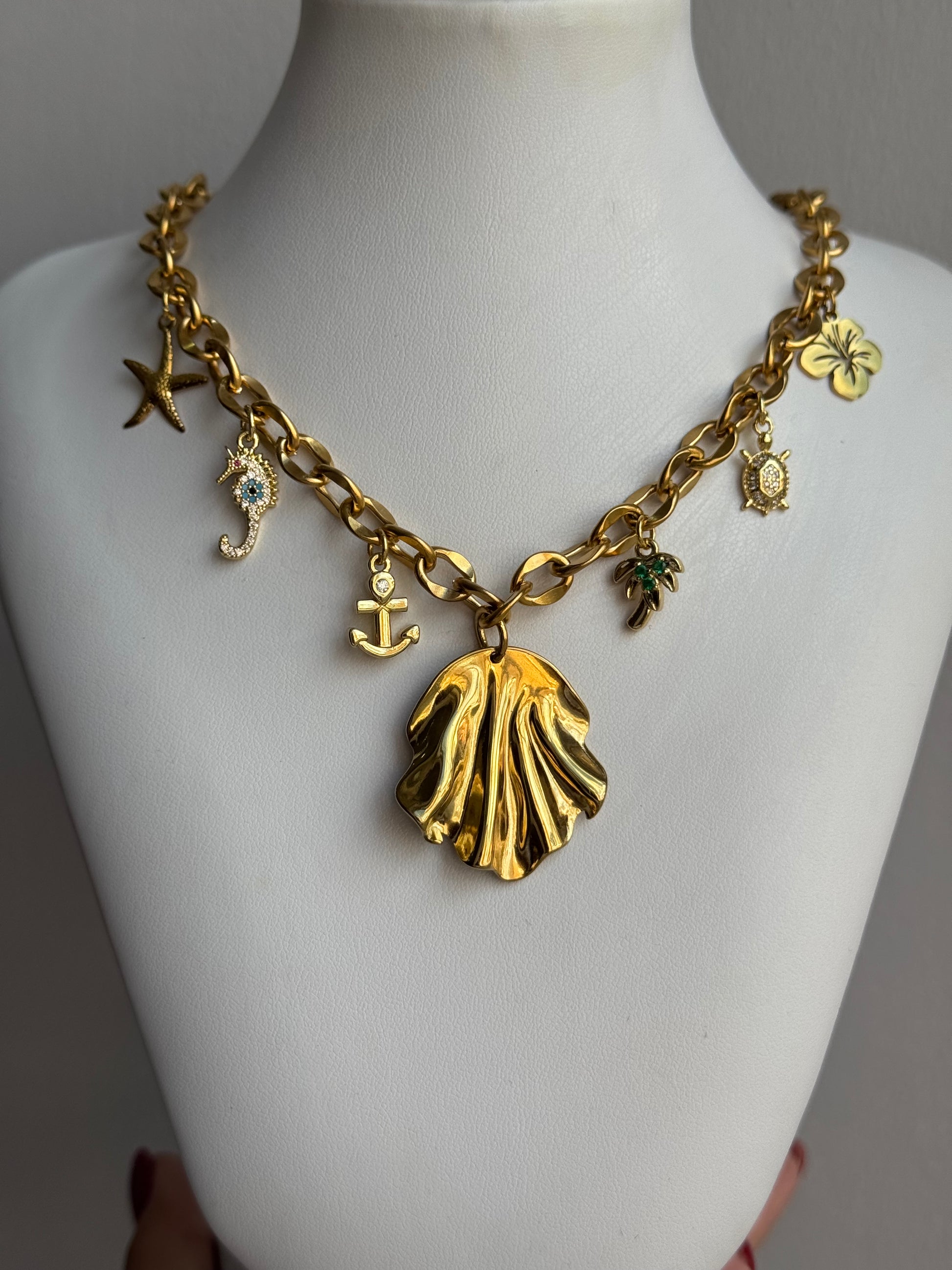 Marina Charm Necklace
