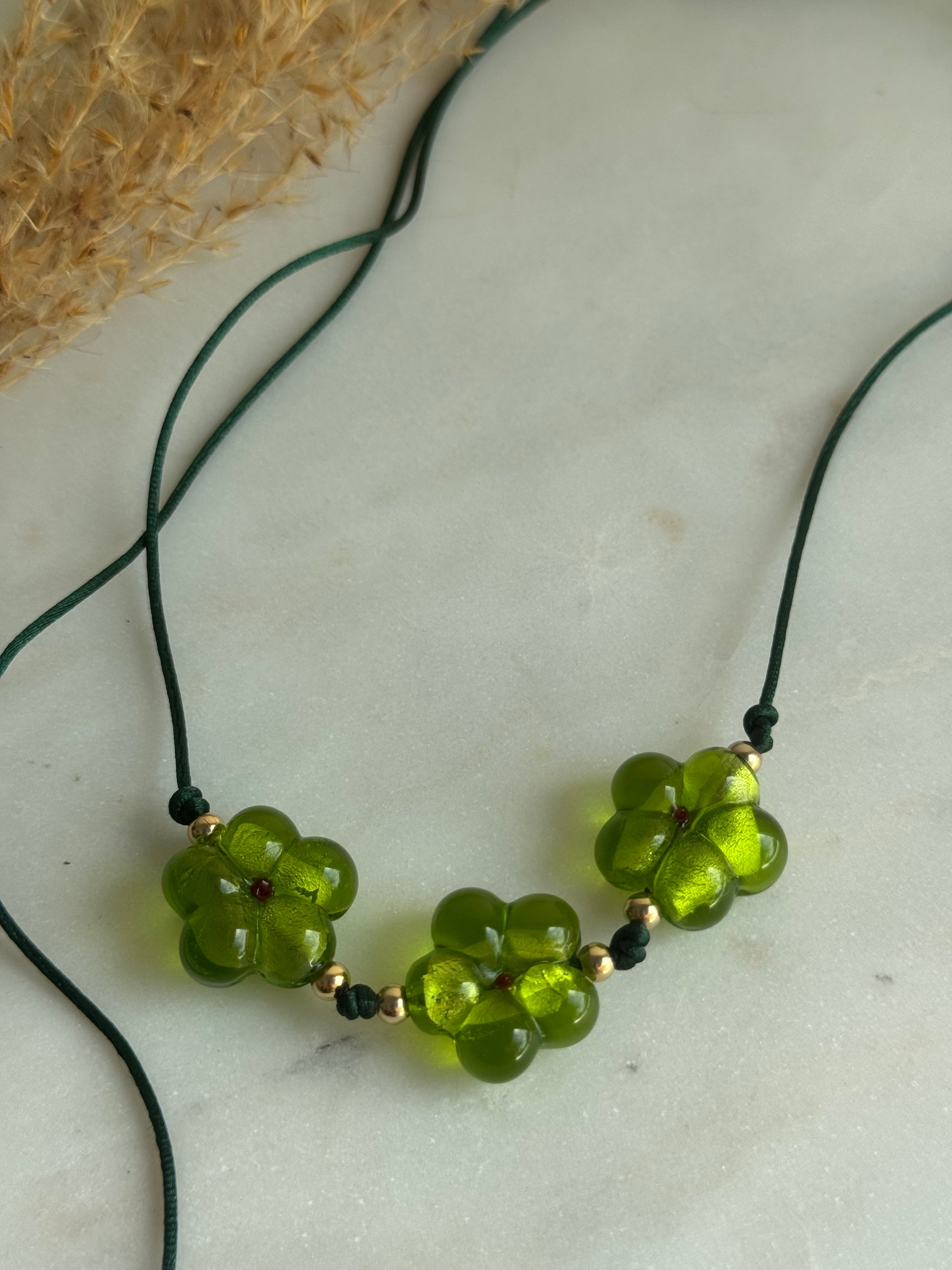 Aster Flower Necklace