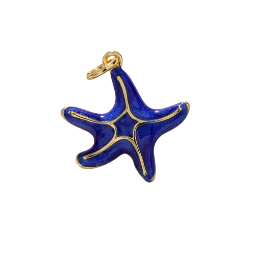 Azul Estrella del Mar Charm