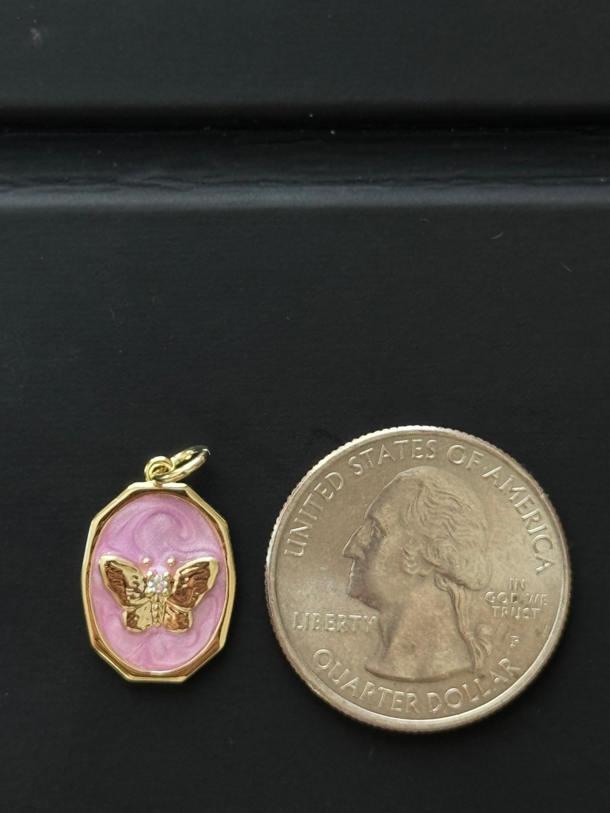 Butterfly Tag Charm