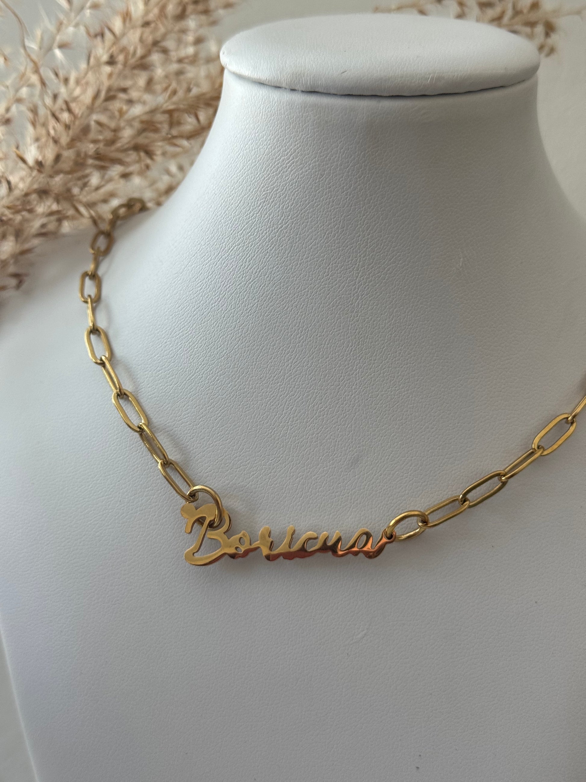 Boricua de Pura Sepa Necklace