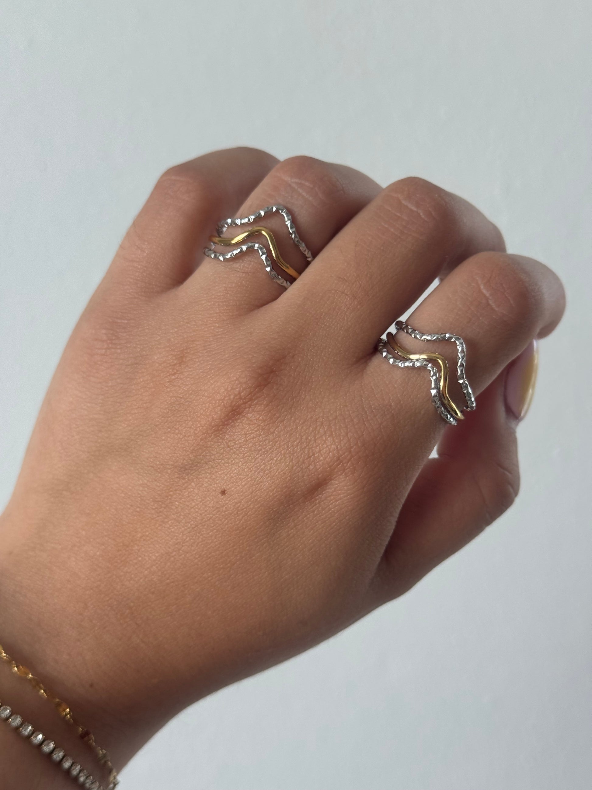 Orlena Two Tones Ring