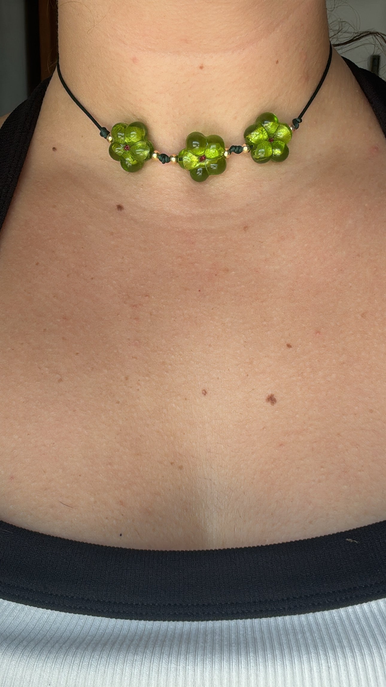 Aster Flower Necklace