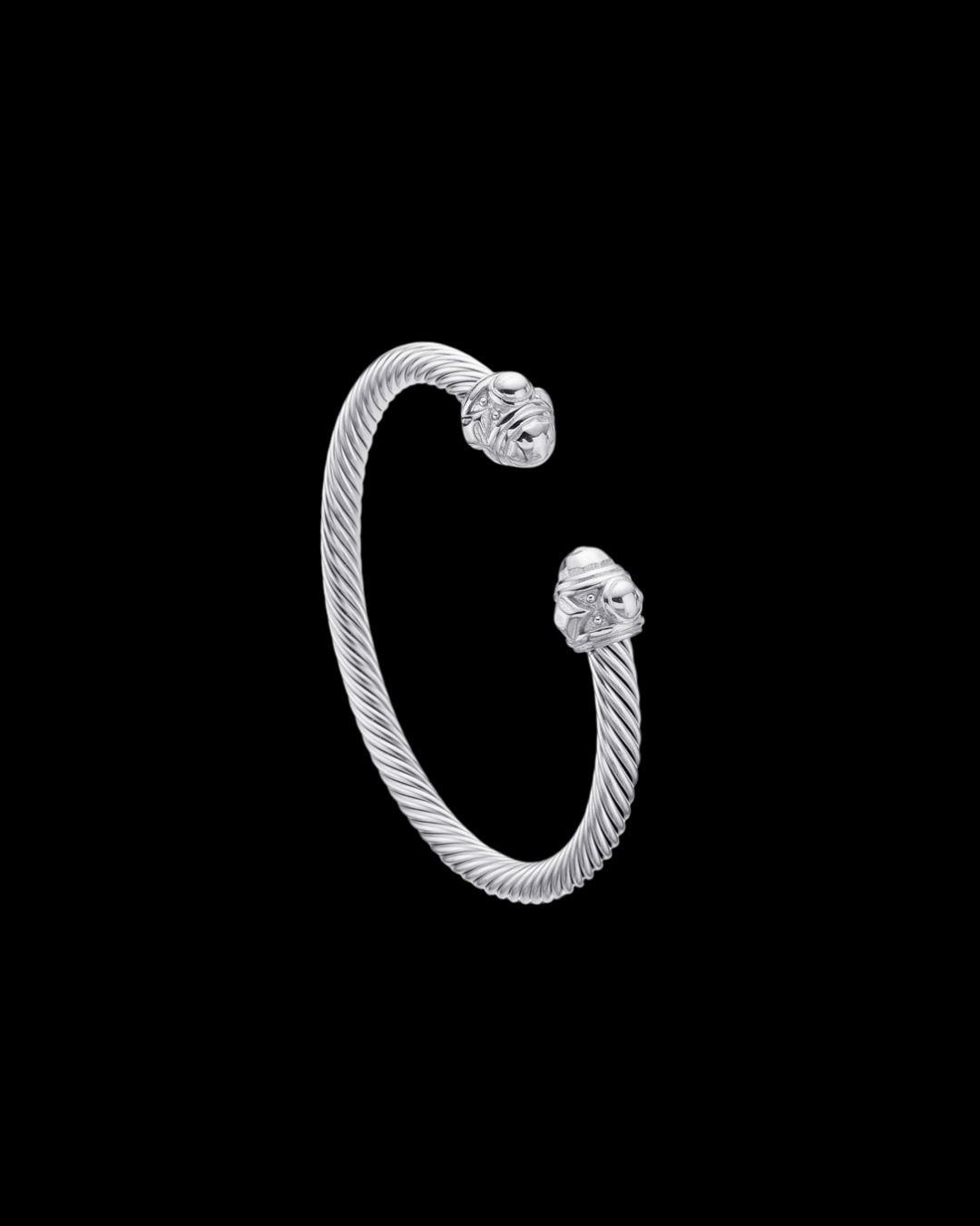 Cerene Silver Bangle