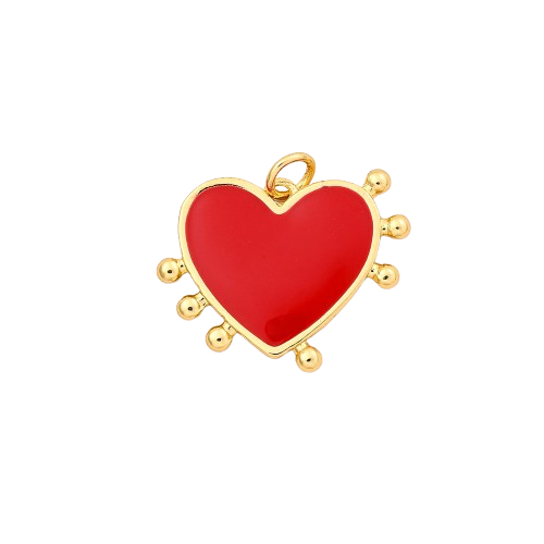 Red Heart Charm