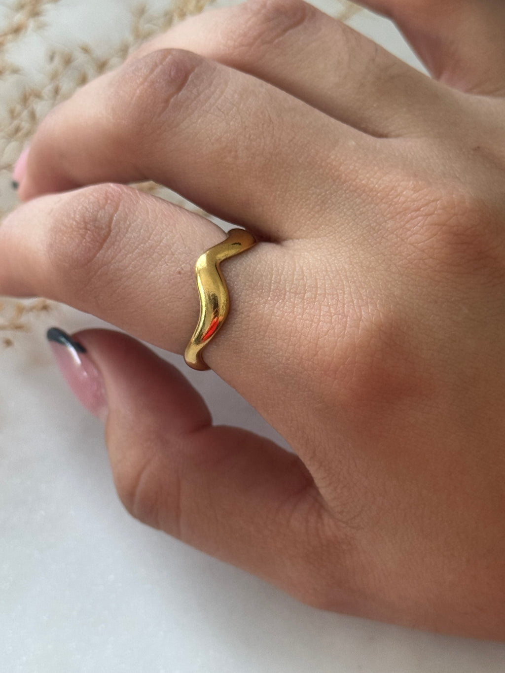 Lina Gold & Silver Ring