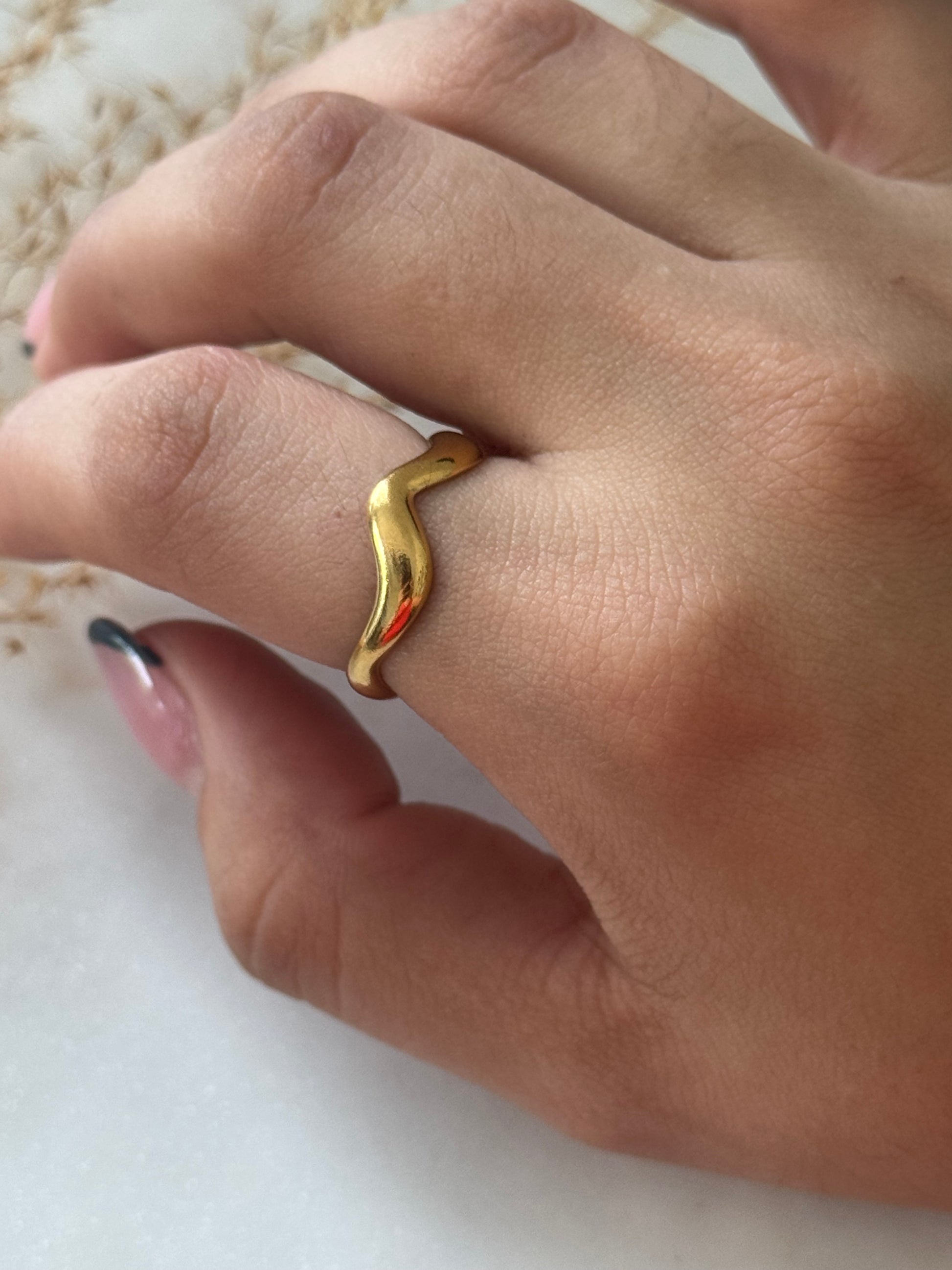 Lina Gold & Silver Ring