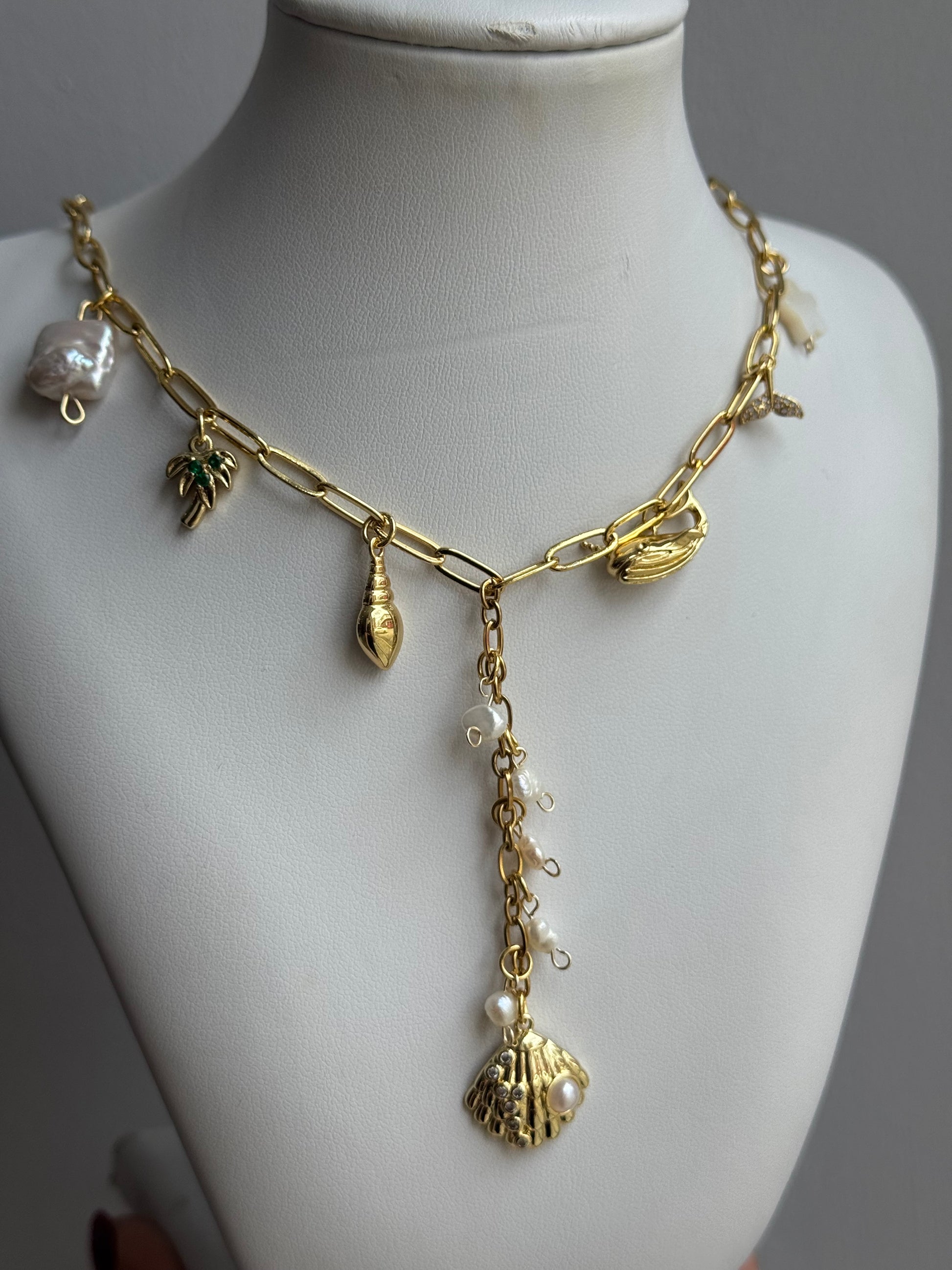 Areina Charm Necklace