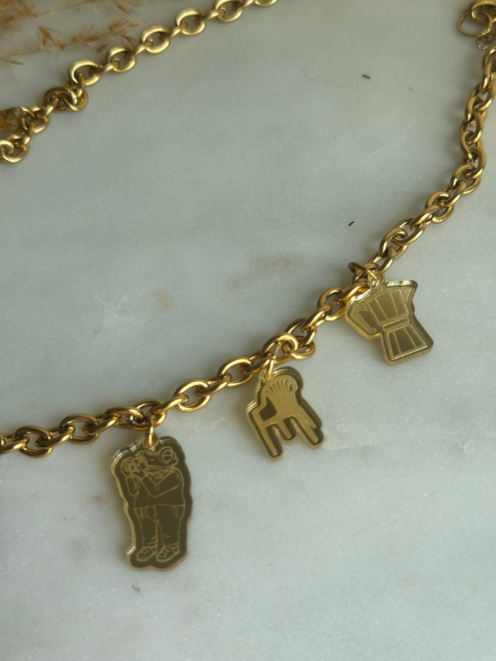 Puerto Rico Mi Isla Necklace