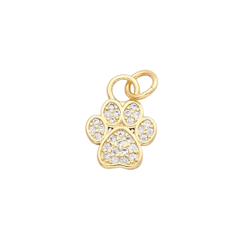 Diamond Paw Charm