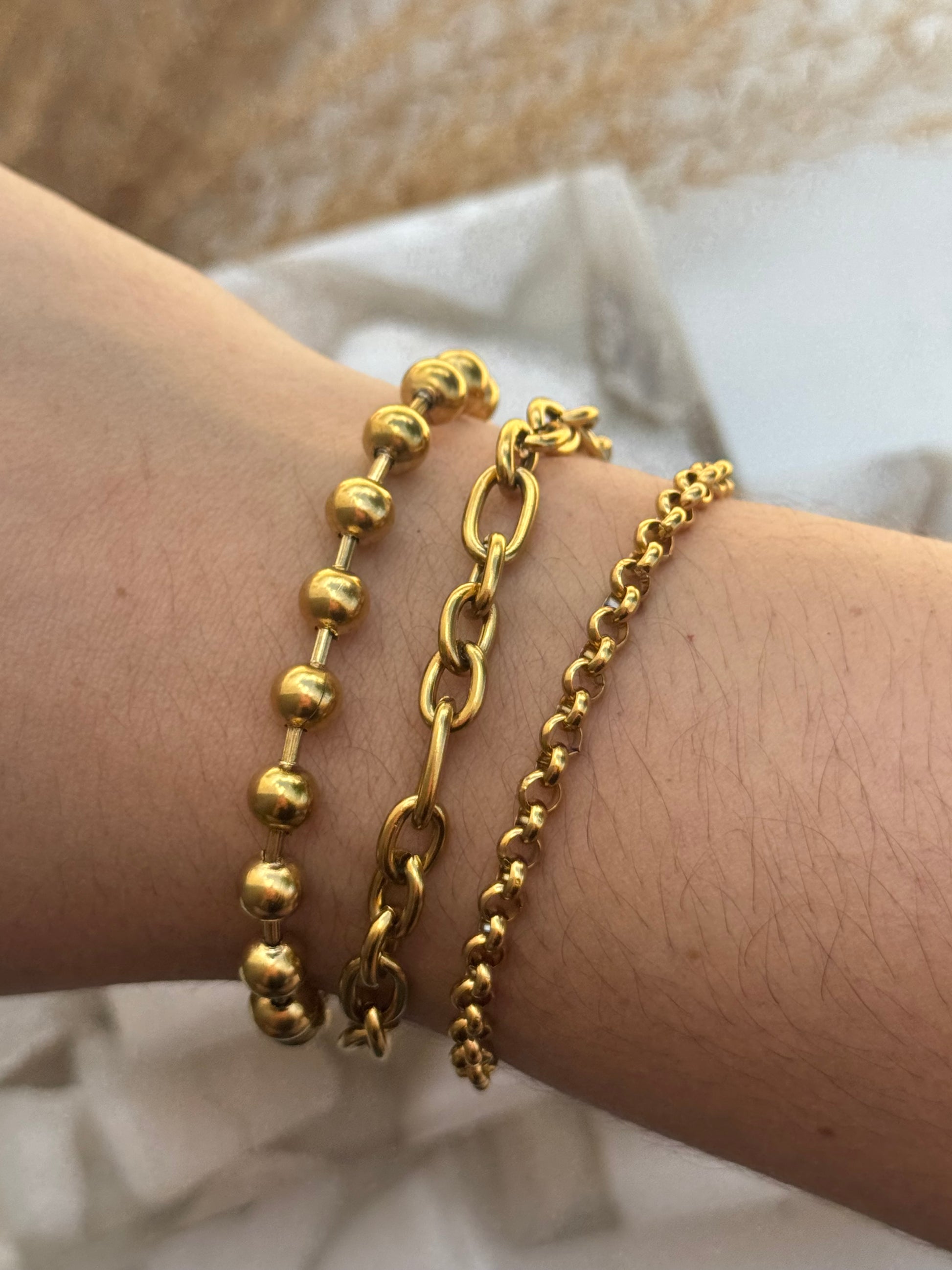 Golden Bubble Bracelet