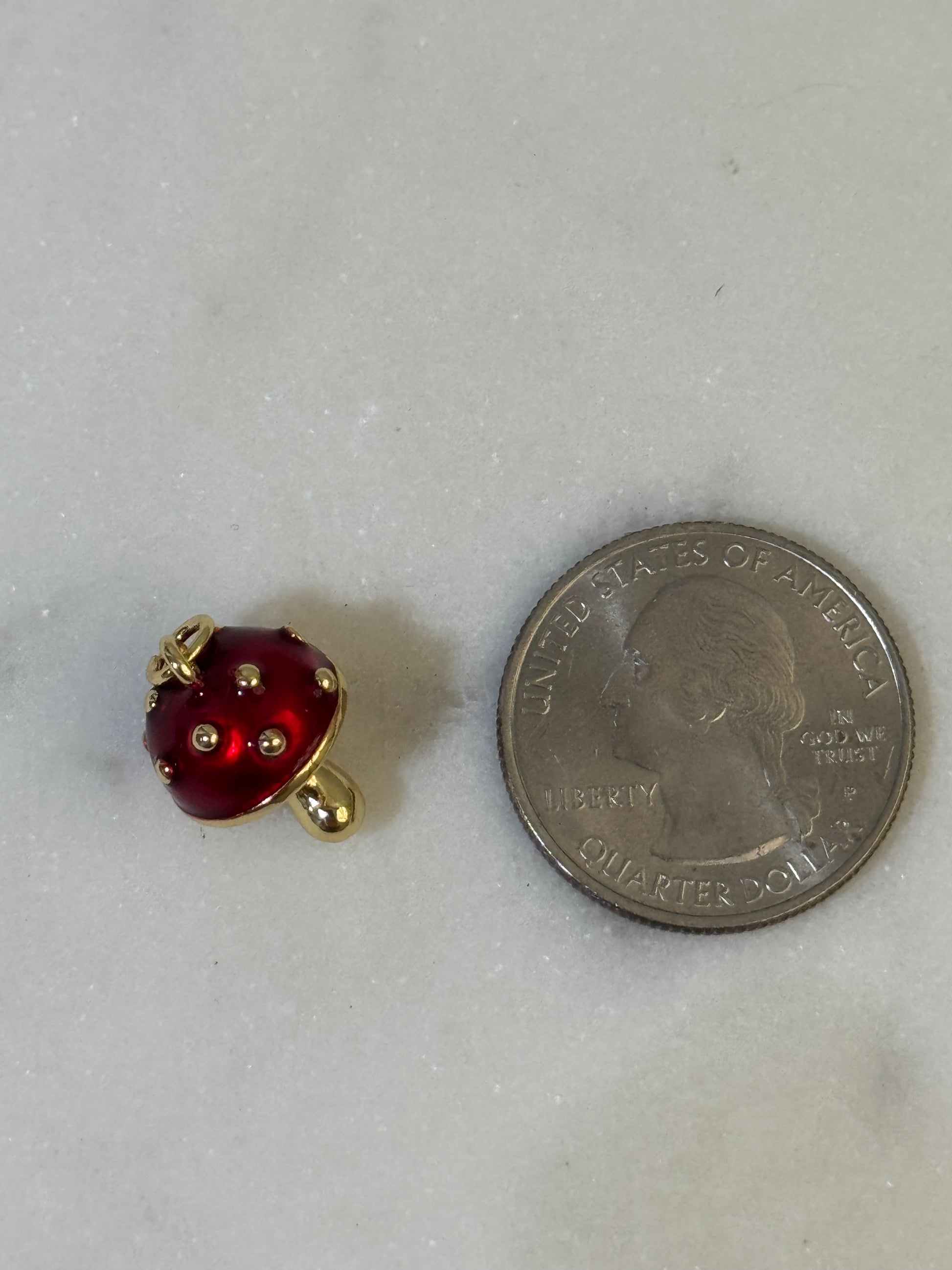 Satin Red Charm