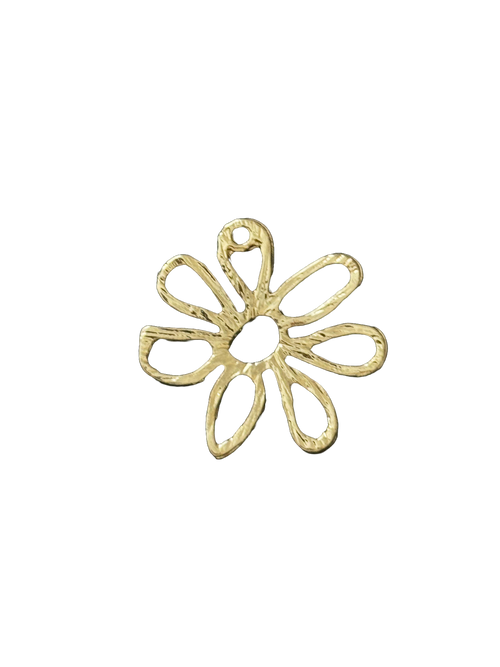 Abstract Flower Charm