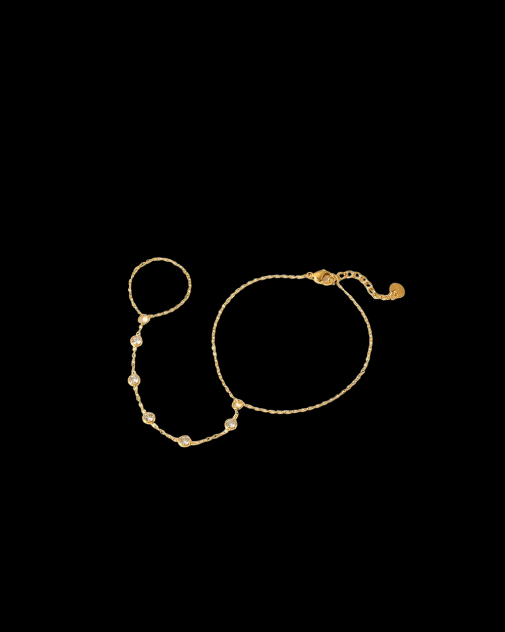 Dainty Diamond Handchain