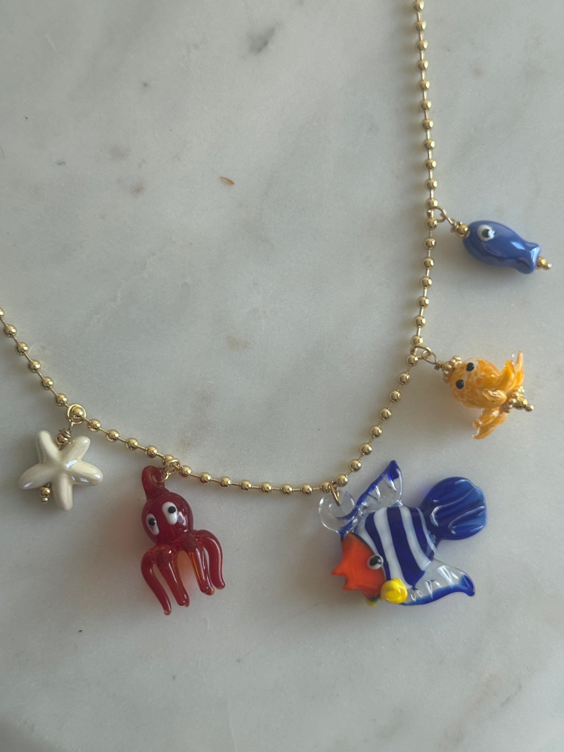Pacífica Sea Charm Necklace