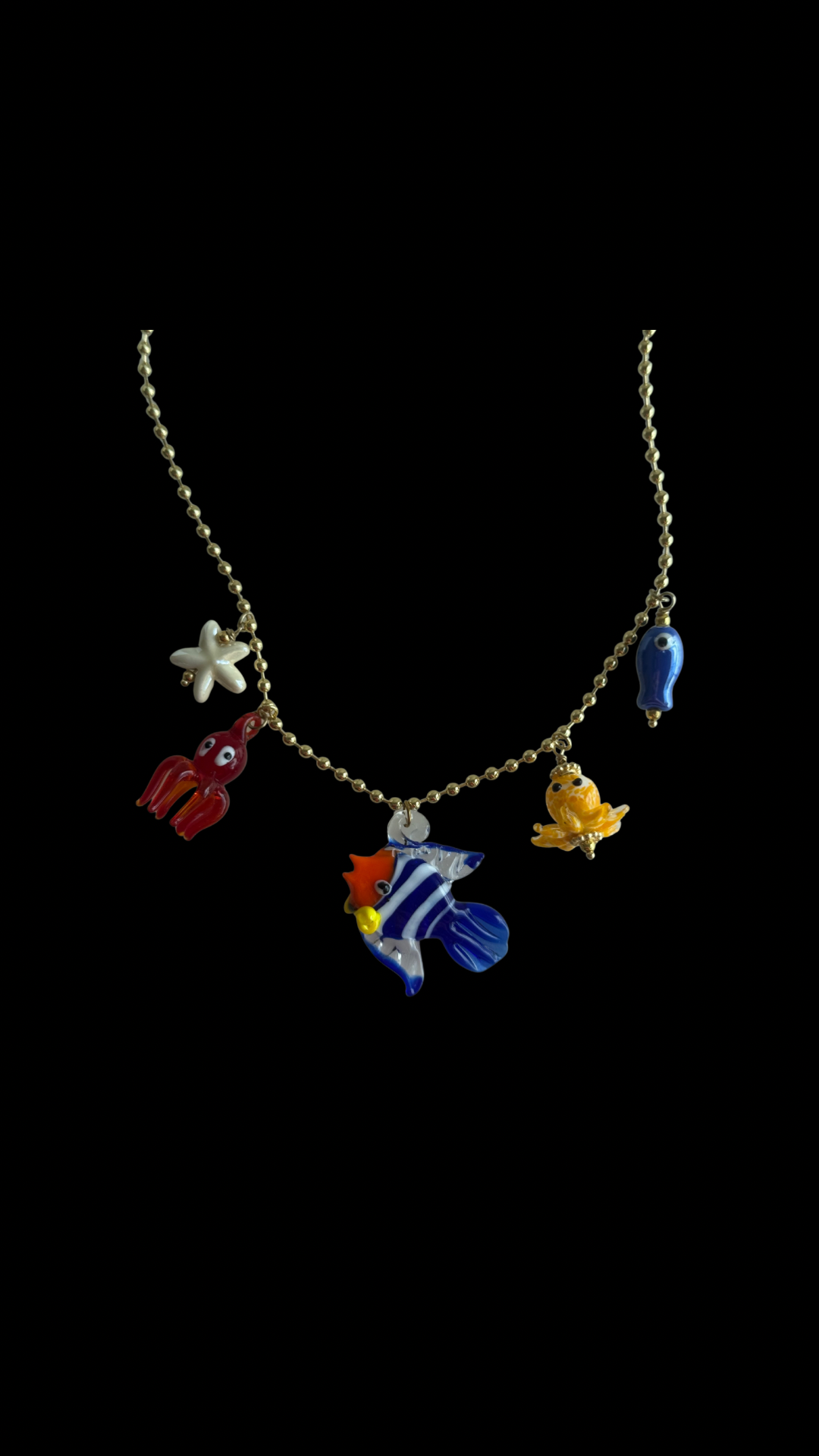 Pacífica Sea Charm Necklace